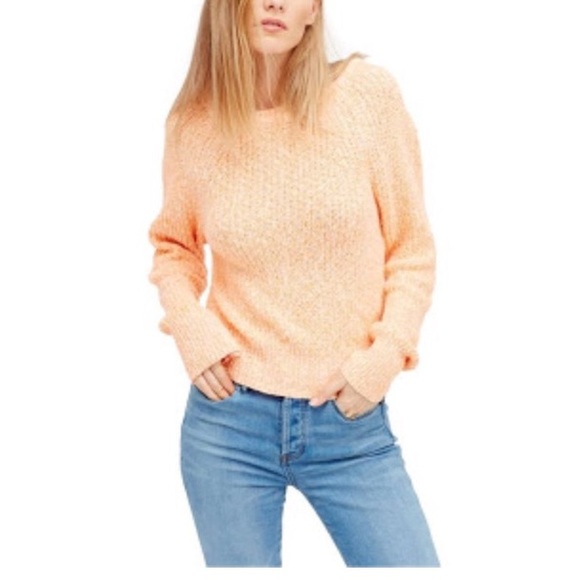 Free People Sweaters - Free People orange pullover sweater